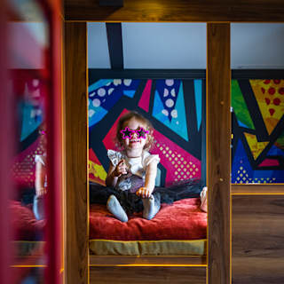 A young girl enjoying herself in The Rockstar, Book your holiday now!