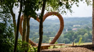 Stunning views of the heart and beyond from Good Friday Hill at our Sandy Balls Resort in The New Forest. image