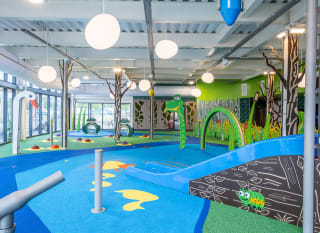 The Aqua PLAY Splashzone at Tattershall Lakes, Lincolnshire. image