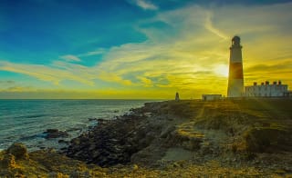 Portland bill lighthouse image