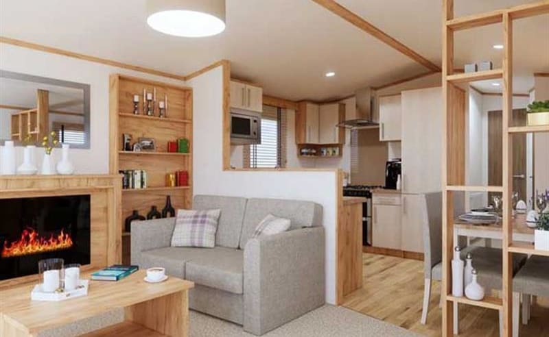 Bright and spacious interior of one of our holiday homes for sale. image