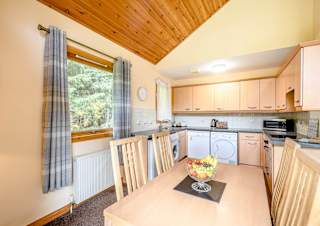 Clean and convenient kitchen area