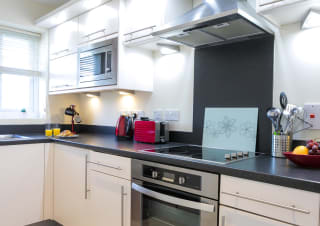 Convenient kitchen area