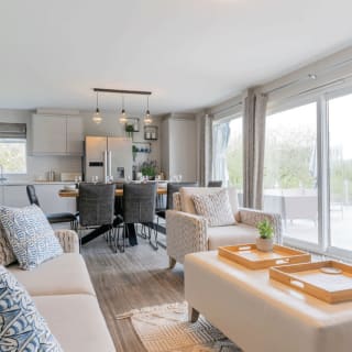 Clean and convenient dining area
