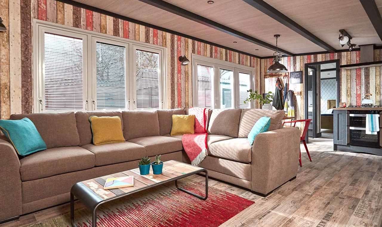 The living area of one of our exclusive accommodations, The TriBeCa. Book your holiday now! image
