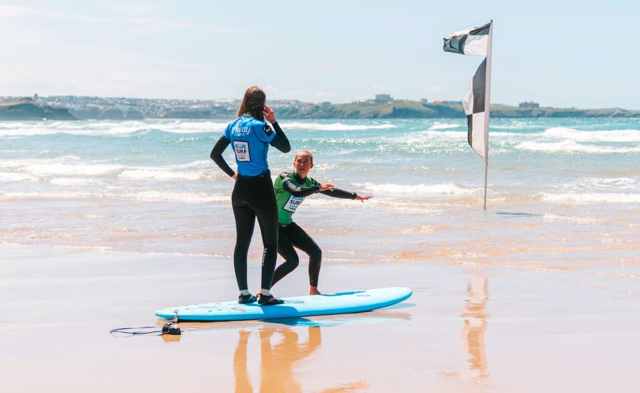 Blue Surf School at Newquay Bay image