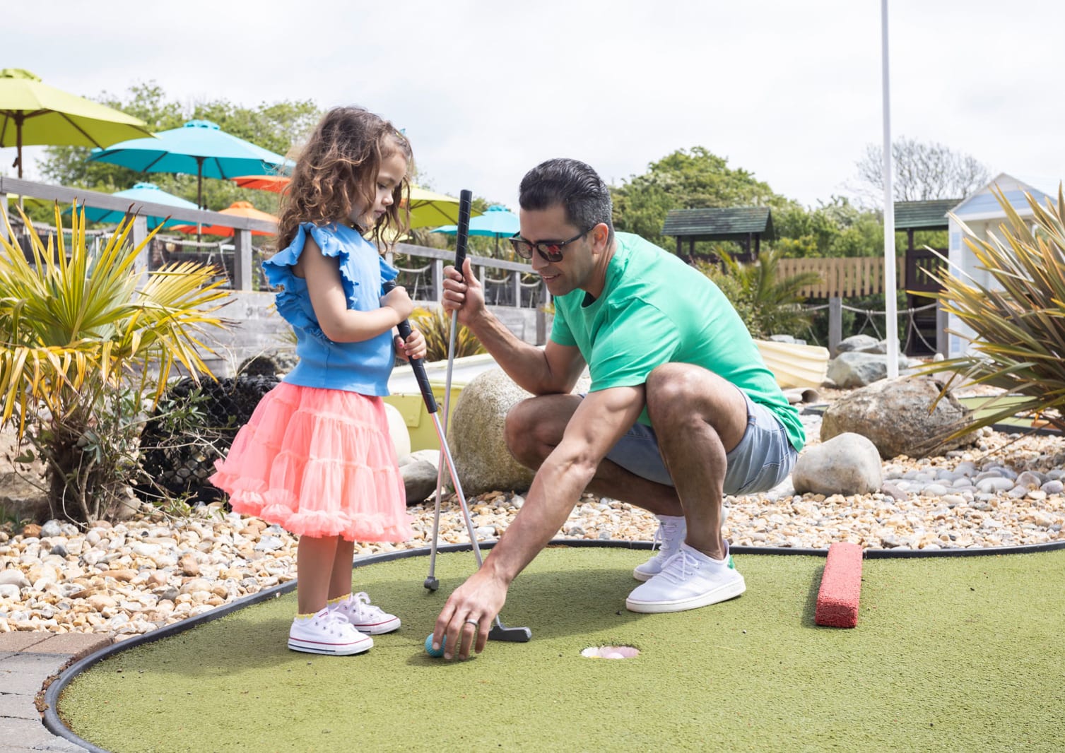 Crazy Golf at Whitecliff Bay