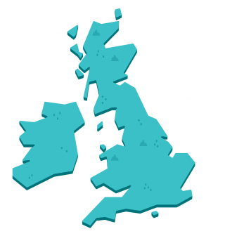 Map of the UK