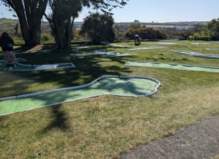 Crazy golf course image