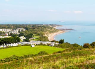 Stunning views at Whitecliff Bay