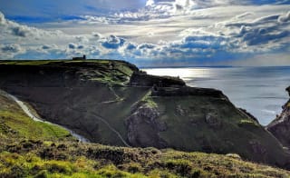 Tintagel Church to Trebarwith Strand image