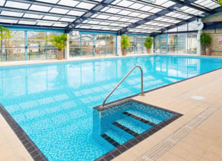 Our awesome indoor swimming pool at our holiday park, Swanage Bay View. Ultimate family fun! image