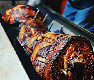 Saturday hog roast