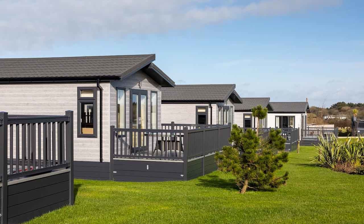 Our lodges we have at Newperran Bay holiday park. image