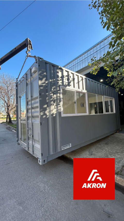 Empresa cliente 6: obra realizada por modo contenedores