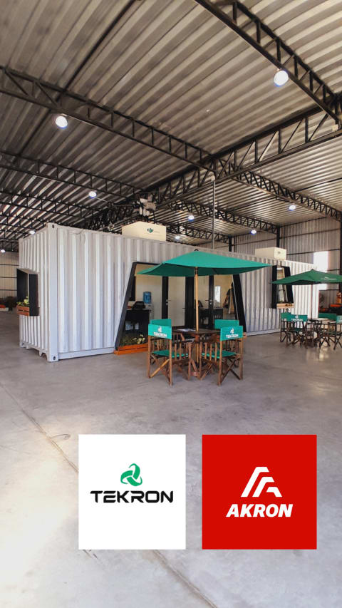 Empresa cliente 7: obra realizada por modo contenedores