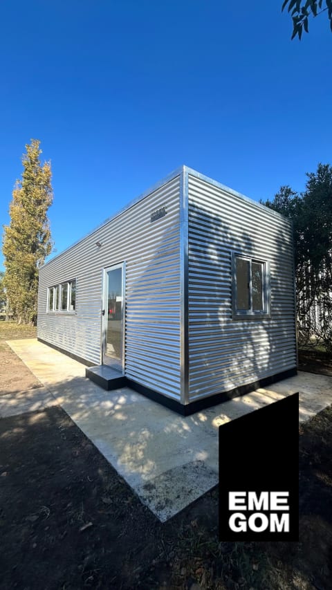 Empresa cliente 9: obra realizada por modo contenedores