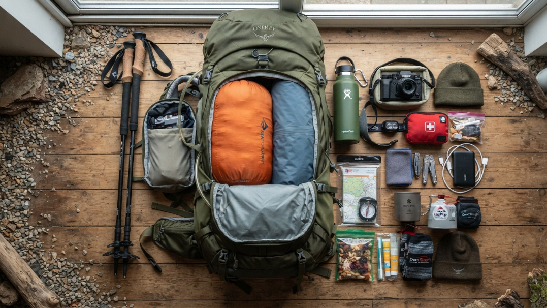 Essential backpack and trekking gear for the Mardi Himal Trek