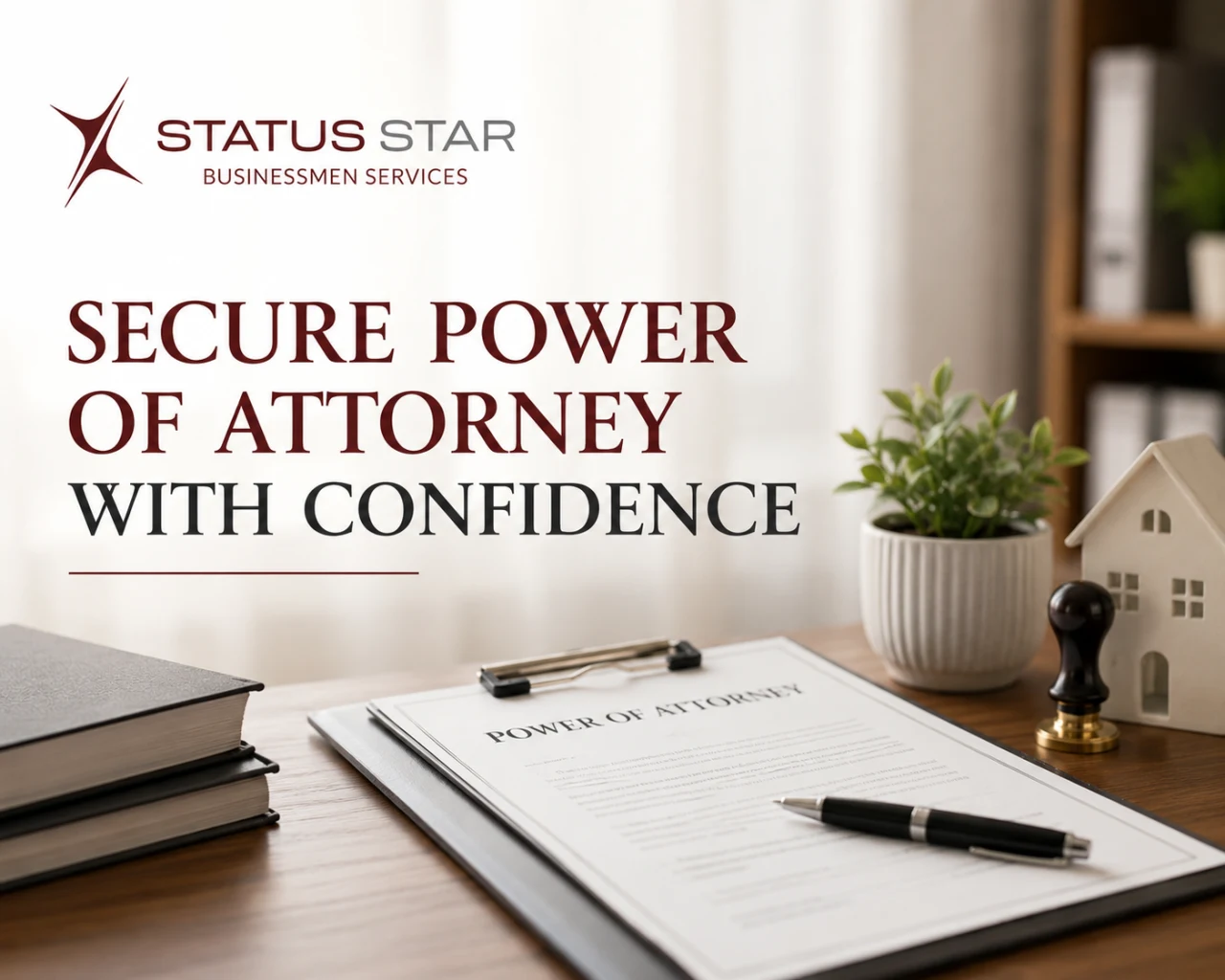 Secure Power of Attorney with Confidence – Professional Power of Attorney Services in UAE by Status Star Businessmen Services