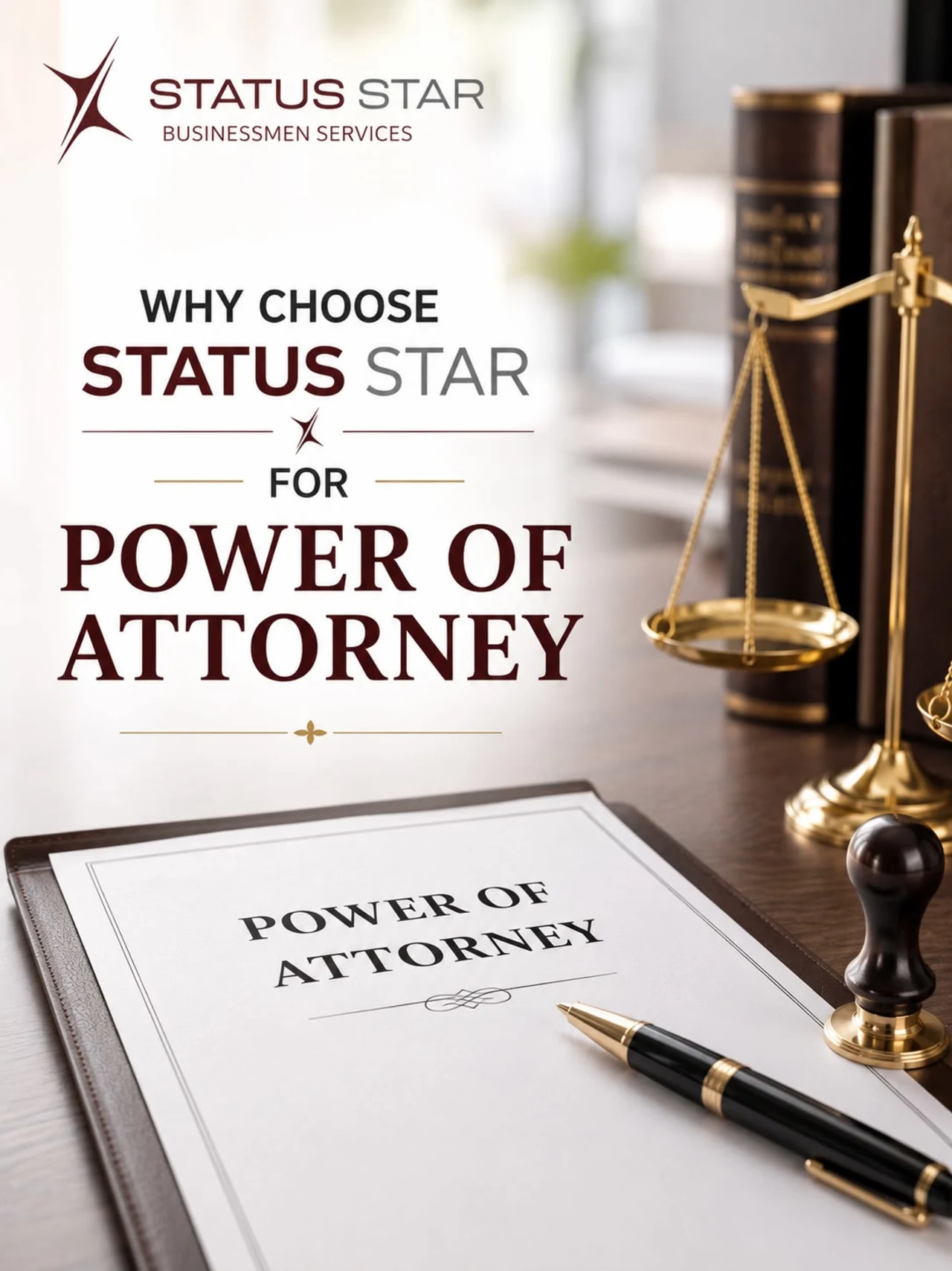 Why Choose Status Star Businessmen Services for Power of Attorney – Trusted UAE Legal Documentation and POA Services