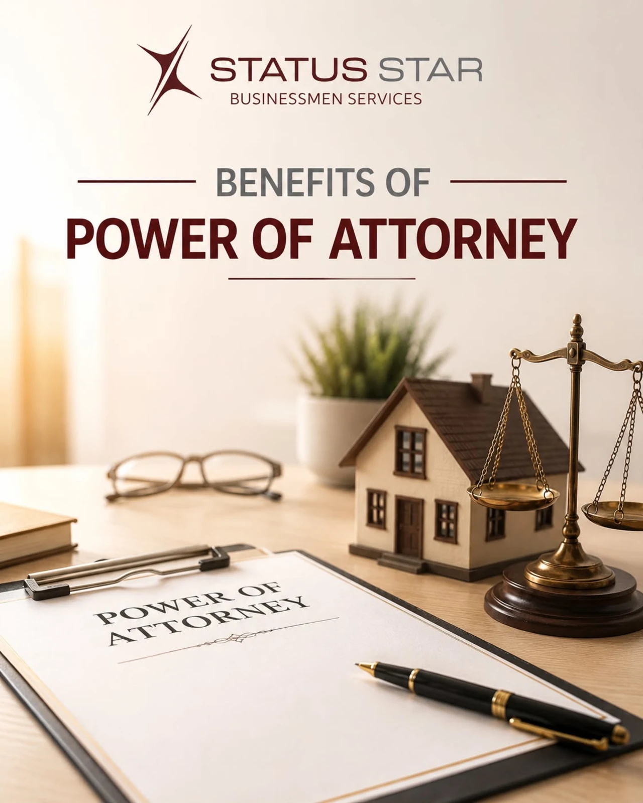 Benefits of Power of Attorney Services in UAE – Secure Legal Representation by Status Star Businessmen Services