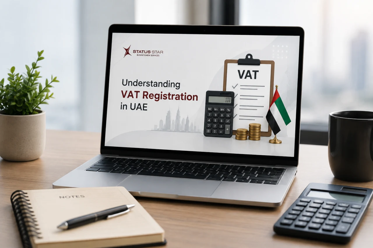 Understanding VAT Registration in UAE – Professional VAT Registration Services by Status Star Businessmen Services