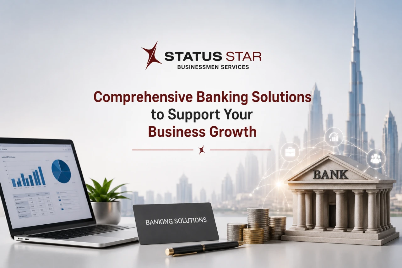 Comprehensive banking solutions to support businesses in the UAE with secure financial services and expert banking assistance
