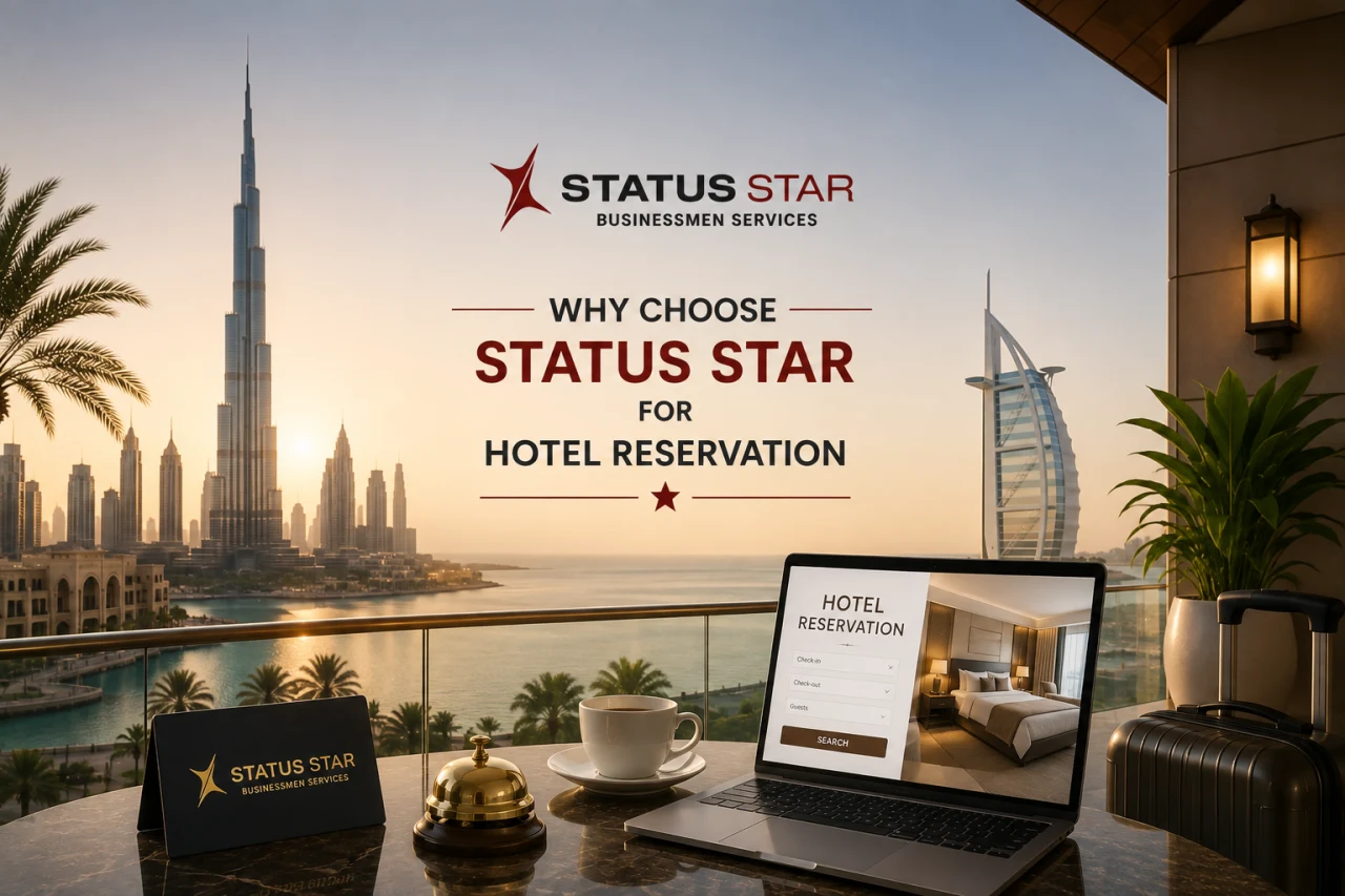 Why choose Status Star for hotel reservation services with reliable booking assistance and seamless travel support