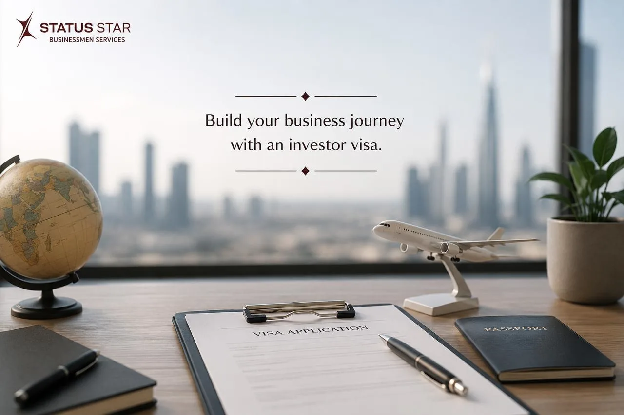 Build your business journey with a UAE investor visa for business ownership, residency, and investment opportunities