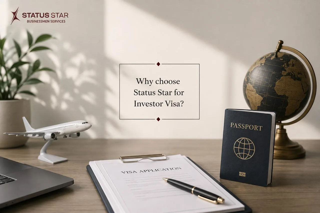 Why choose Status Star for UAE investor visa services with expert guidance and seamless application support