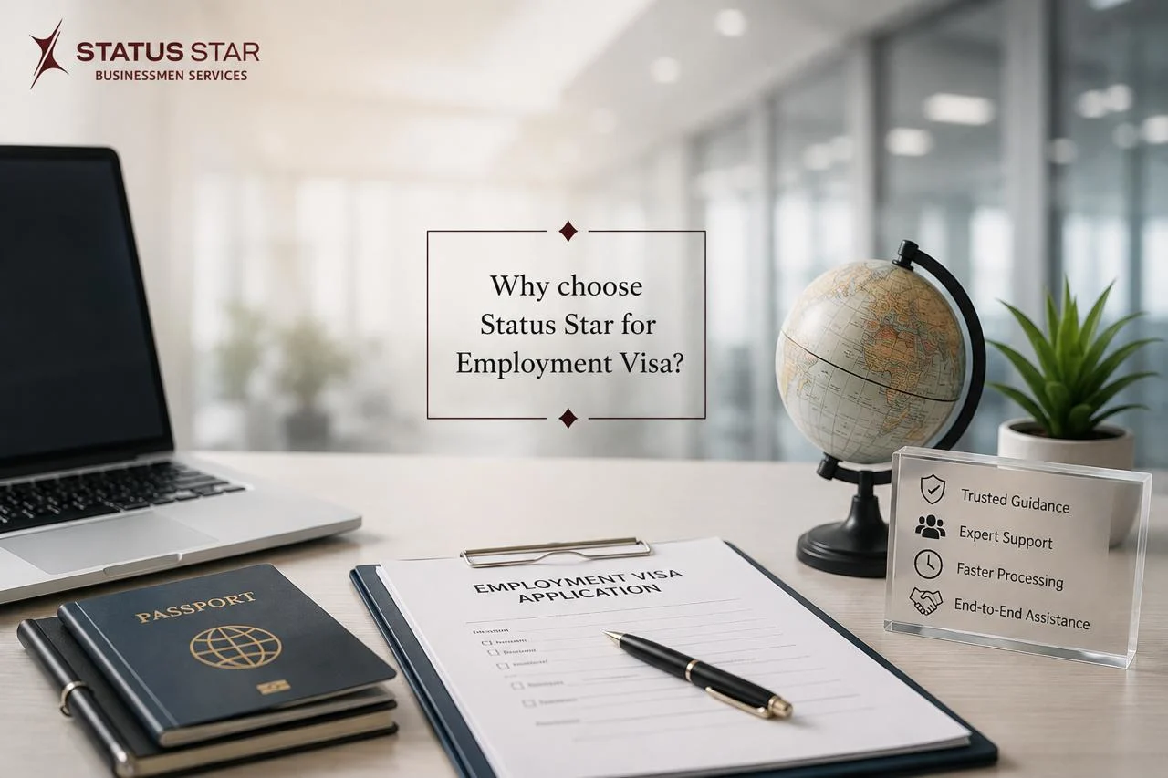 Why Choose Status star for Employment Visa Services?