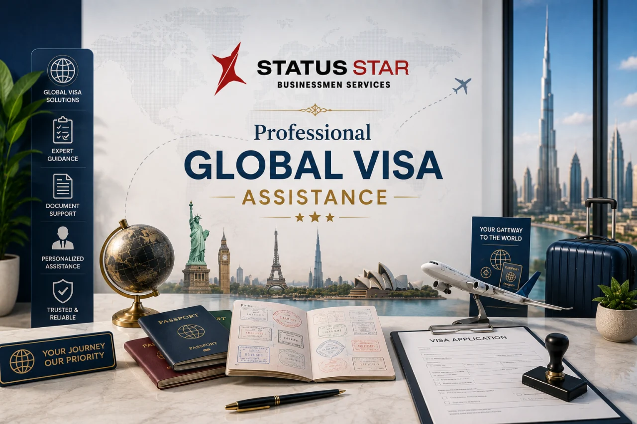 Global visa assistance services for hassle-free international travel, work, study, and immigration applications