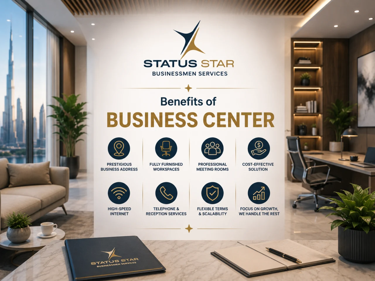 benefits of business centers