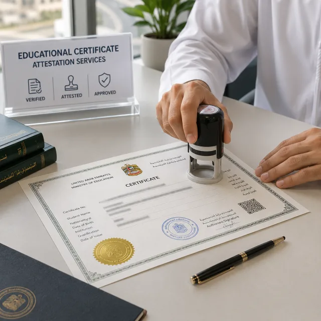 educational certificate attestation services in UAE