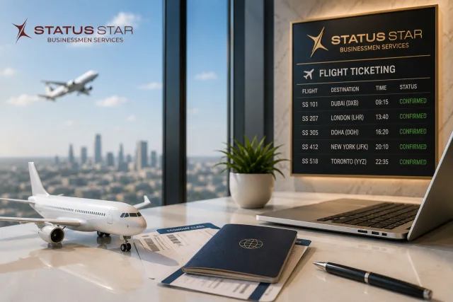 flight ticketing services in UAE