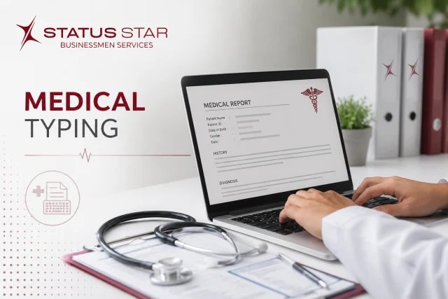 Medical typing service in UAE