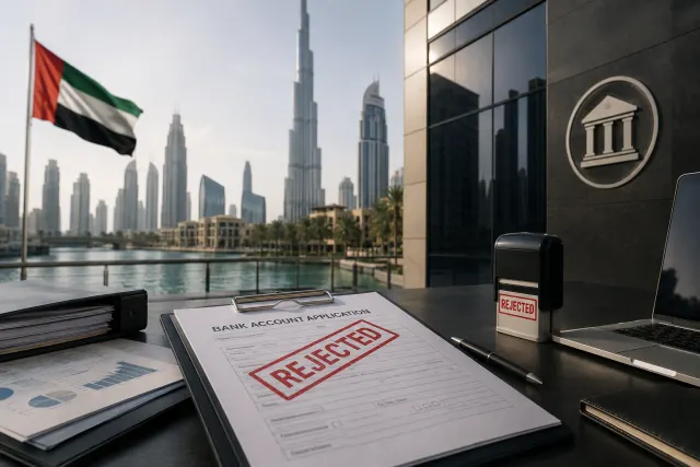 corporate bank accounts get rejected in 2026