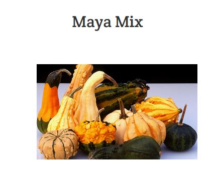 GRESSKAR (MINI) MAYA MIX UBEISET