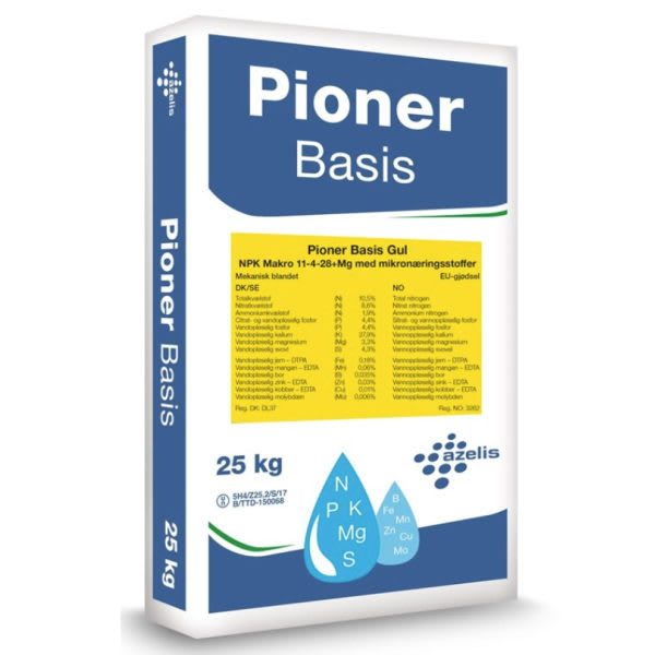 PIONER BASIS GUL 11-4-26 m/MIKRO 25 kg