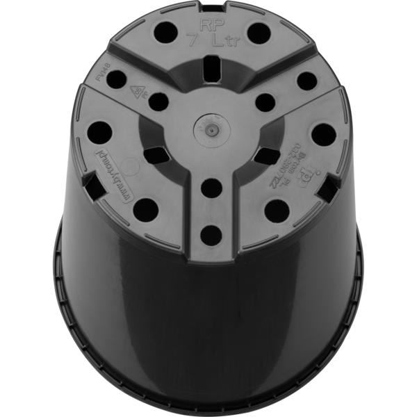 ROSEPOTTE IPP RP 7Ltr. 22x25,6cm Antracite PL=1650