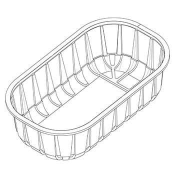 BEGER B19H40 RPET 13g 245x146x40mm KRT=750