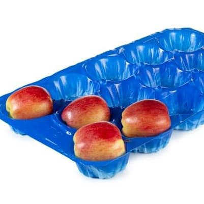 EPLEBRETTLOMMER PP BLÅ 25 HULL 90-100 KRT=500