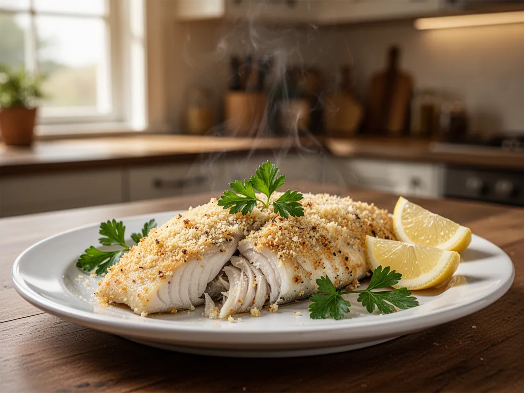 Quick Parmesan Crusted Tilapia