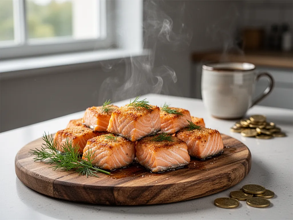 Air Fryer Salmon Bites