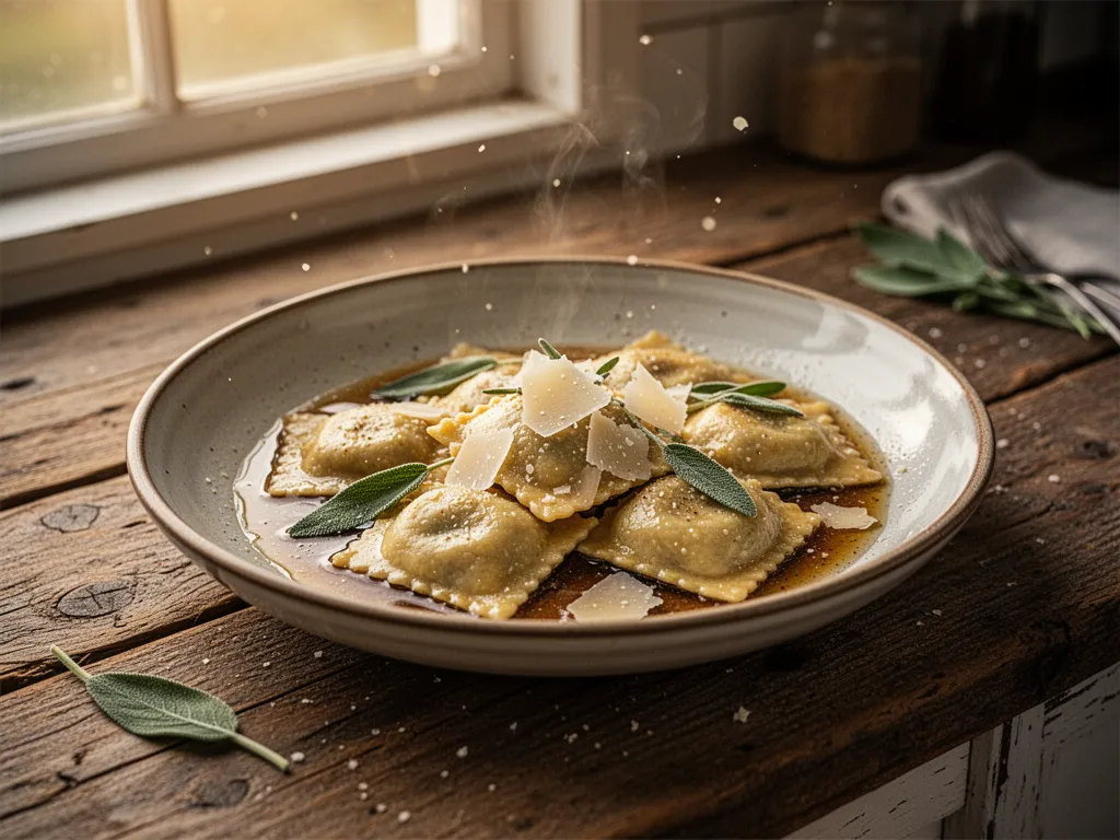Brown Butter Sage Ravioli