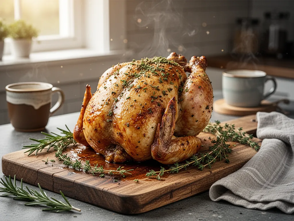Air Fryer Herb Roasted Chicken