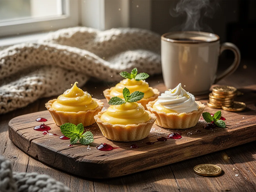 Elegant Lemon Curd Tartlets