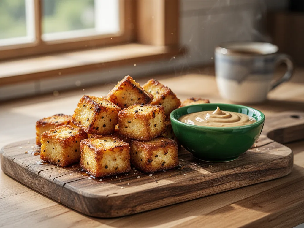 Crispy Air Fryer Tofu Bites