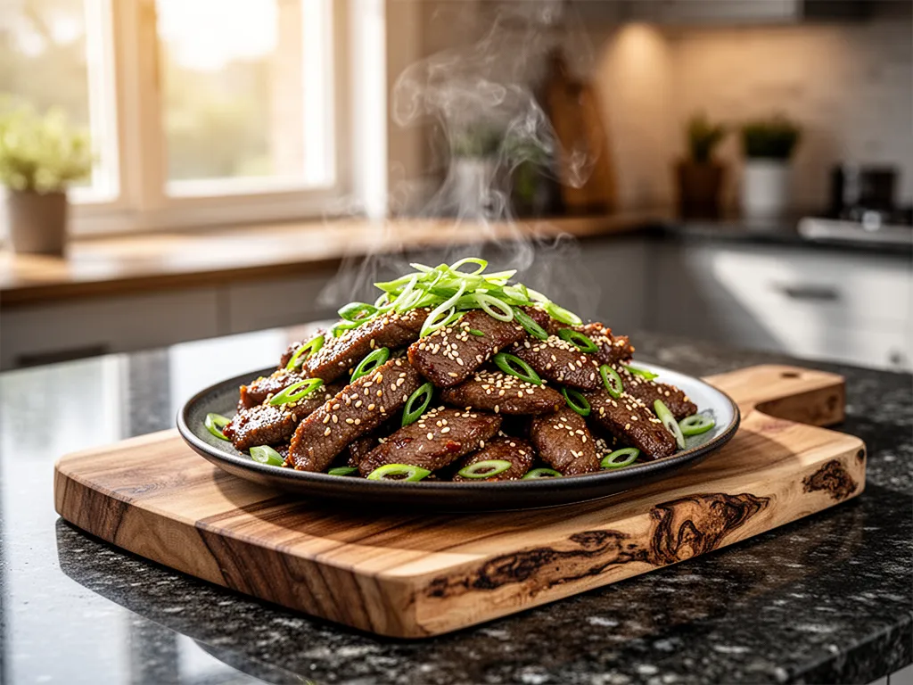 15-Min Sesame Ginger Beef