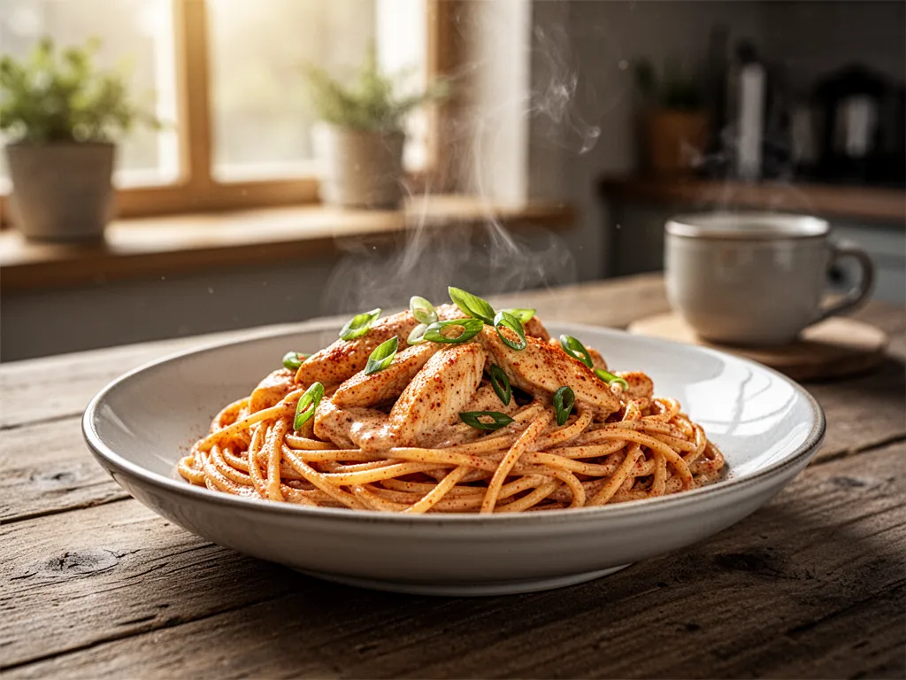 Creamy Cajun Chicken Pasta